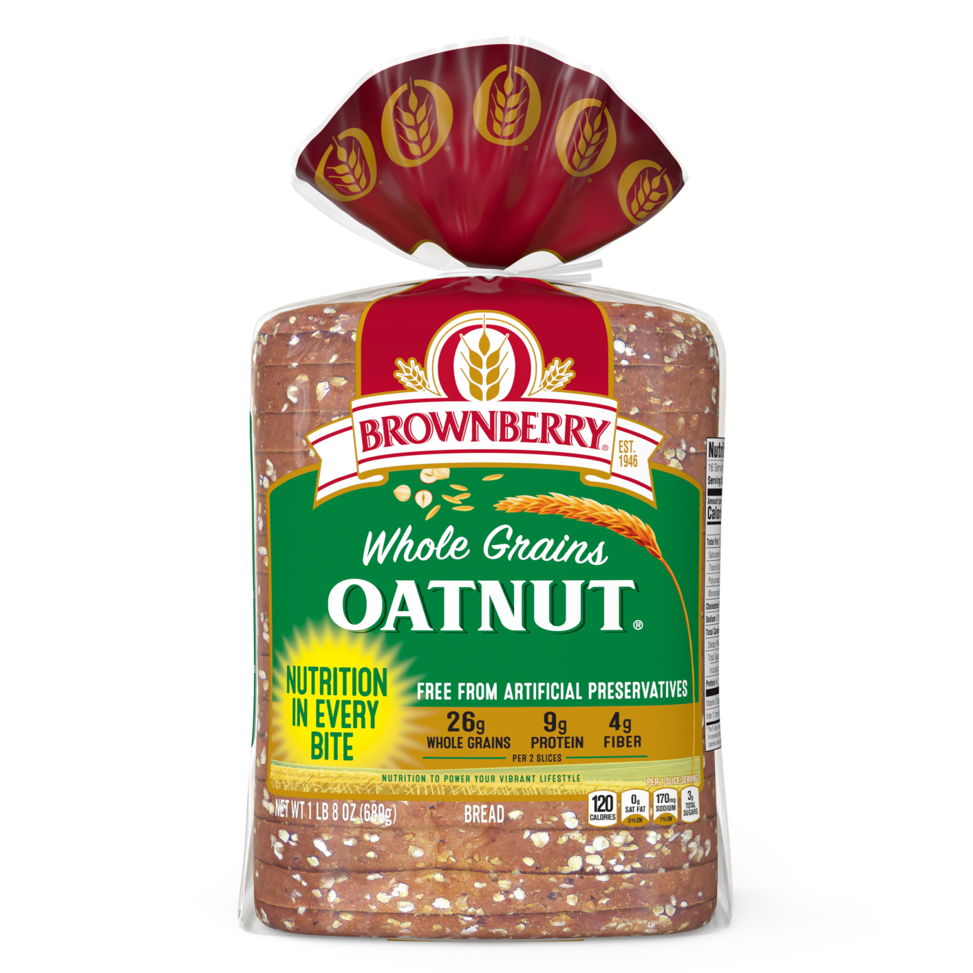 Brownberry® Premium Breads Oatnut®